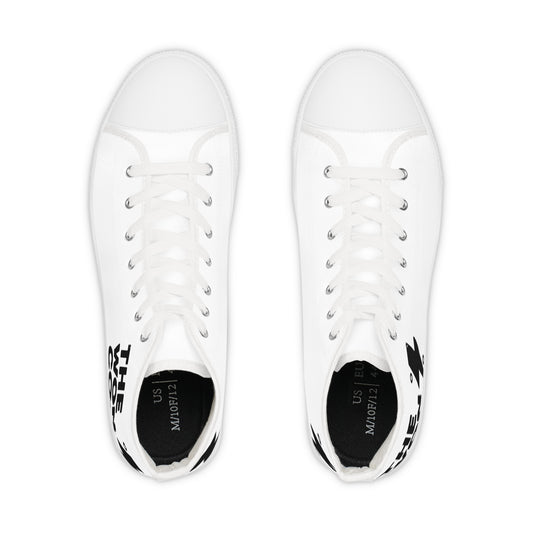 Stylish High Top Sneakers with Bold Graphic